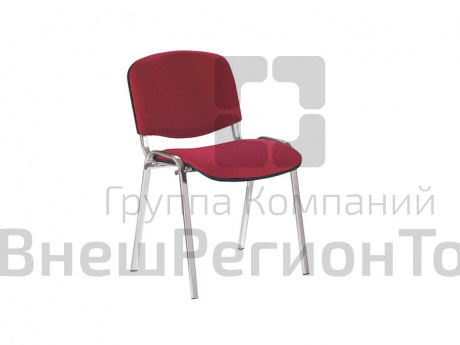 Стул для посетителей ISO (хром.рама, цвет обивки в ассортименте).
