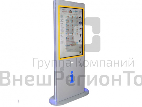 Терминал сенсорный интерактивный Info Vert 43" напольный.