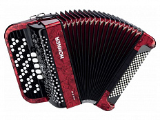 Баян Хонер - HOHNER Nova III 96 red