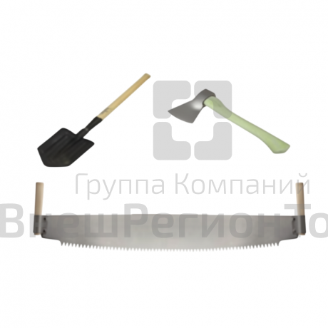 Набор шанцевого инструмента.