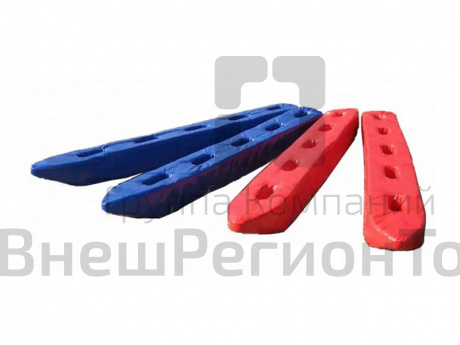 Командный аттракцион "Лыжи" 300х35х15 см (компл 2 шт.).