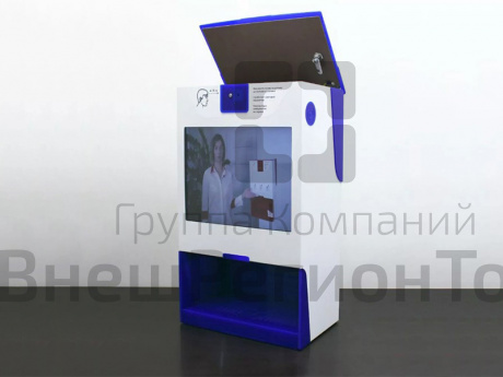 Бесконтактный дезинфектор с измерителем температуры Next pro.