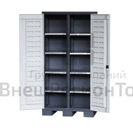 Шкаф для оснастки ШКЛ-У (2 секции, 8 полок), 950х500х1900.