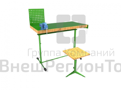 Верстак слесарный учебный.