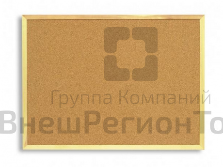 Информационная доска из пробки 30х45 см.