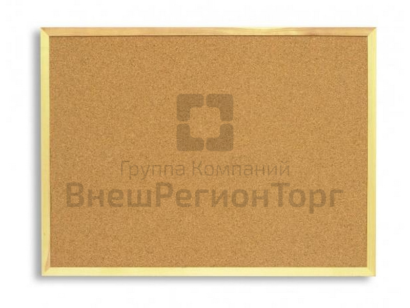 Информационная доска из пробки 30х45 см.