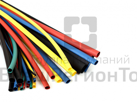 Комплект цветных термо-трубок 1-12 мм.