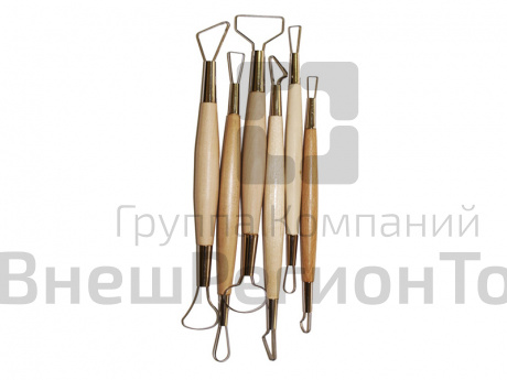 Набор стеков-петля для работы с глиной, 6 шт..