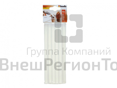 Клеевые стержни прозрачные KWB 5393-06, 6 шт..