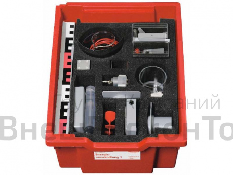 Набор лабораторного оборудования для изучения закона сохранения энергии.