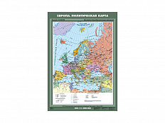 Учебная карта "Европа. Политическая карта", 70х100
