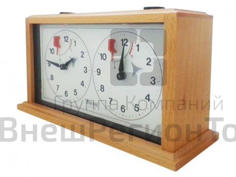 Шахматные часы INSA (механические) в деревянном корпусе.