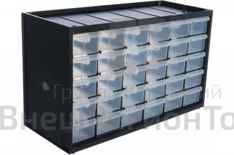 Органайзер вертикальный c 30-ю малыми выдвижными отделениями Stanley 1-93-980.