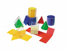 Набор для объемного представления дробей в виде кубов и шаров