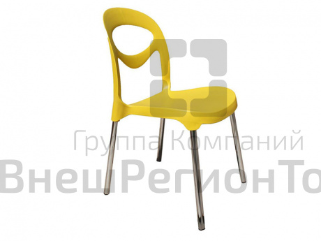 Стул пластиковый 44х40х81,5 см штабелируемый.