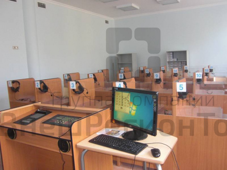 ДИАЛОГ-1 14 мест. Стационарный лингафонный кабинет.