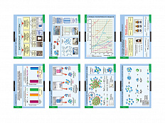"Растворы. Электролитическая диссоциация", 13 листов, 68х98 см.