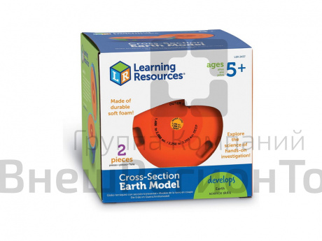 Развивающая игрушка "Слои Земли" (демонстрационный материал 13см., 1 элемент ).