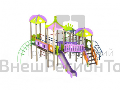 Детский игровой комплекс "Шахматы", h1500.