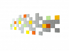 Комплект акустических войлочных стендов "Конфетти"