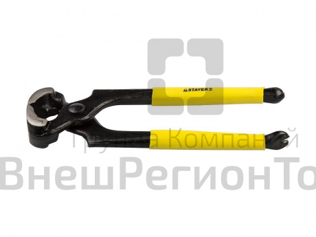 Клещи строительные STAYER с гвоздодером ручки в ПВХ, 200 мм.