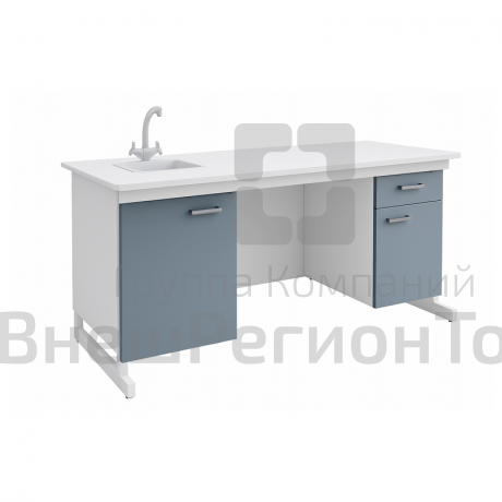 Стол демонстрационный для кабинета химии/биологии.