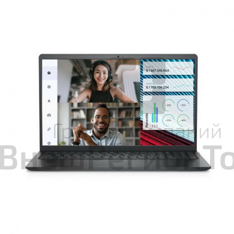 Ноутбук Dell Vostro 3520 15.6", WVA, Intel Core i3 1215U 1.2ГГц, 6-ядерный, 8ГБ DDR4.