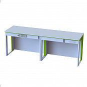 Стол демонстрационный с электрикой 2400х700х900