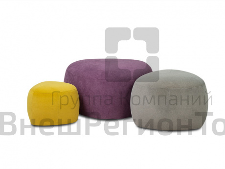 Треугольные пуфы Стоун.