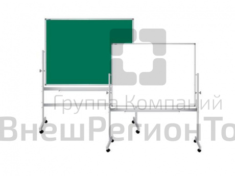 Поворотная комбинированная доска на стойке (алюм. профиль).