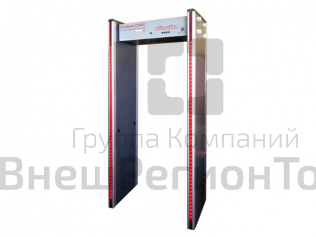 Металлодетектор арочный с термодатчиком.