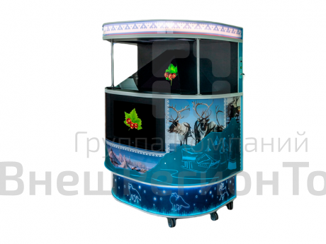 Голографическая 3D пирамида "PILLAR".