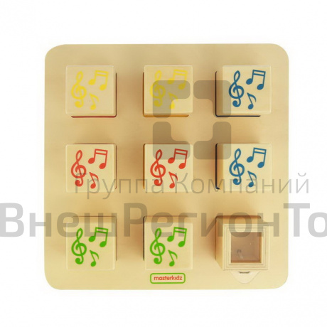 Панель Звуки.