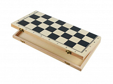 Доска шахматная складная деревянная 43 см