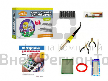 Образовательный конструктор "СМАЙЛ" №9 + книга.