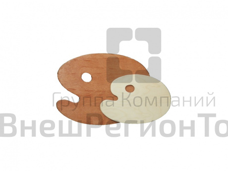 Палитра А4 овальная.