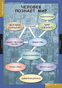 Таблицы демонстрационные "Обществознание 10-11 класс", 11 шт.