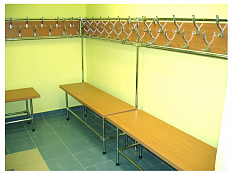 Вешалки настенные для раздевалок