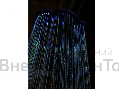 Световой модуль дождевая туча потолочный 1500х1500х300 мм.