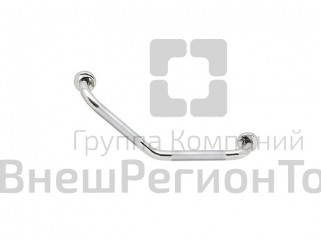 Поручень угловой с ребристой поверхностью.