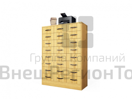 Шкаф для картотеки, 1000х400х1388 мм.