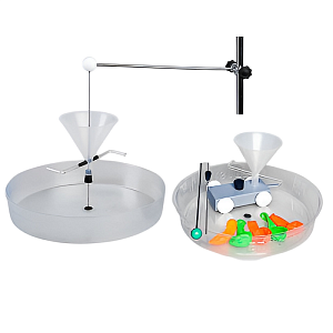 Прибор для демонстрации реактивного движения