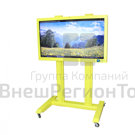 Интерактивная панель Project touch 65 дюймов - тонкий корпус (со стойкой).