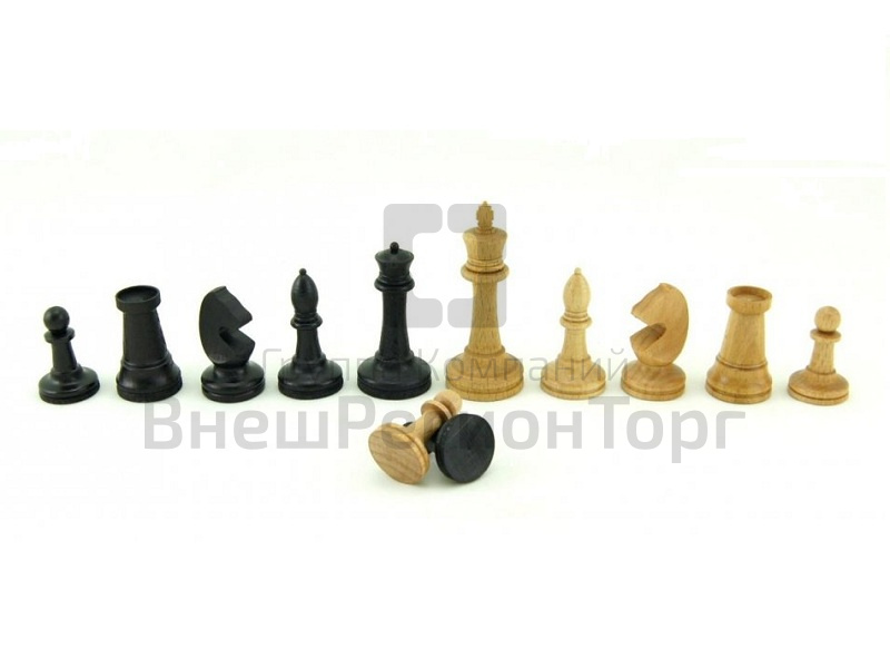 Шахматные фигуры Баталия N5 деревянные с утяжелителем.