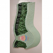 Модель барельефная "Клеточное строение листа"