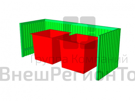 Ограждение контейнерных площадок -2.