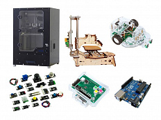 Вариант "А"  комплектации класса на 15 мест "СкретчДуино. Робоплатформа"