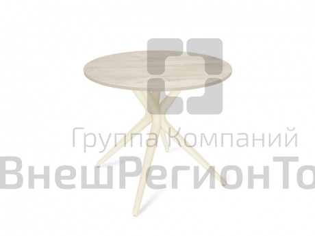 Стол ЛДСП бежевый / дуб беленый.