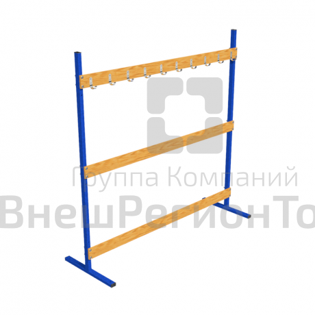 Стеллаж для лыж.