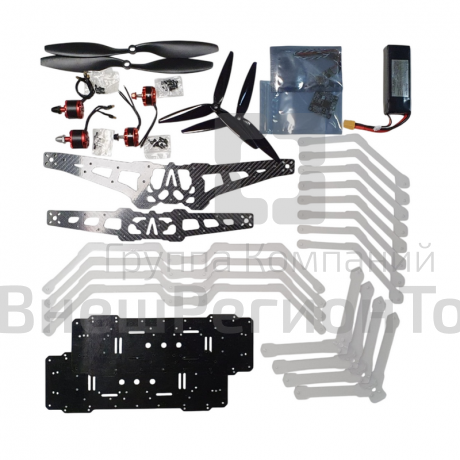Ремкомплект, совместимый с конструктором программируемого квадрокоптера DH:ALFA 2в1.